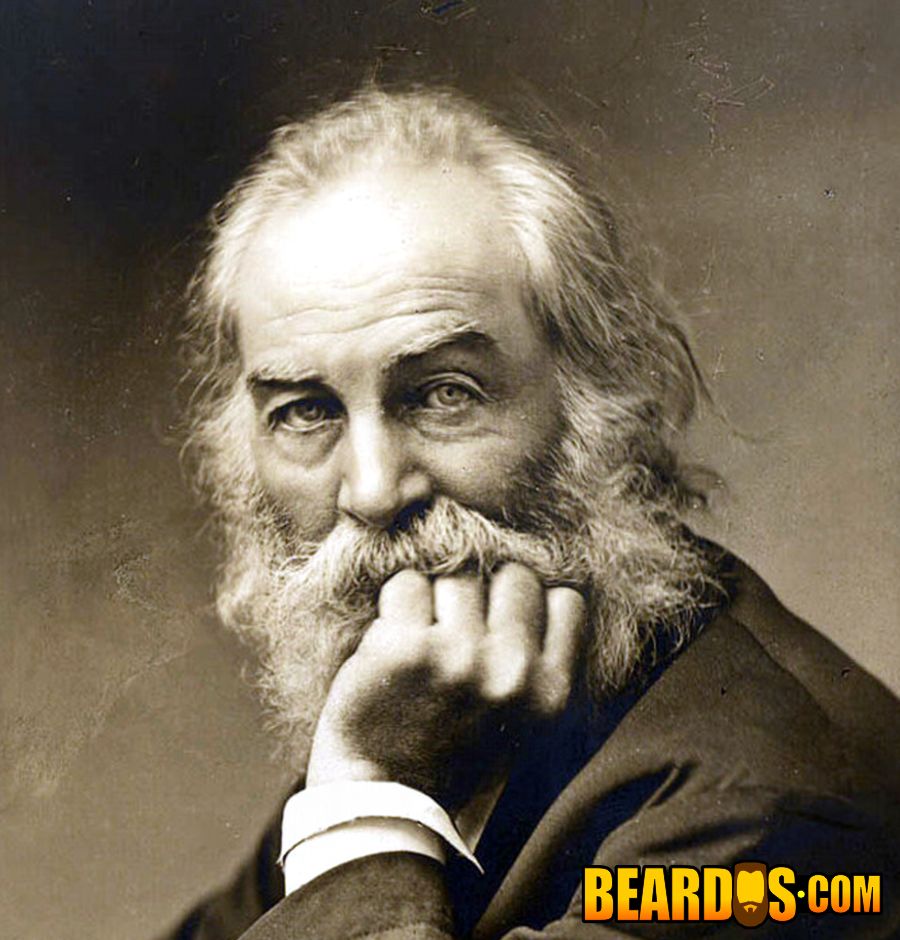 Walt Whitman beardo